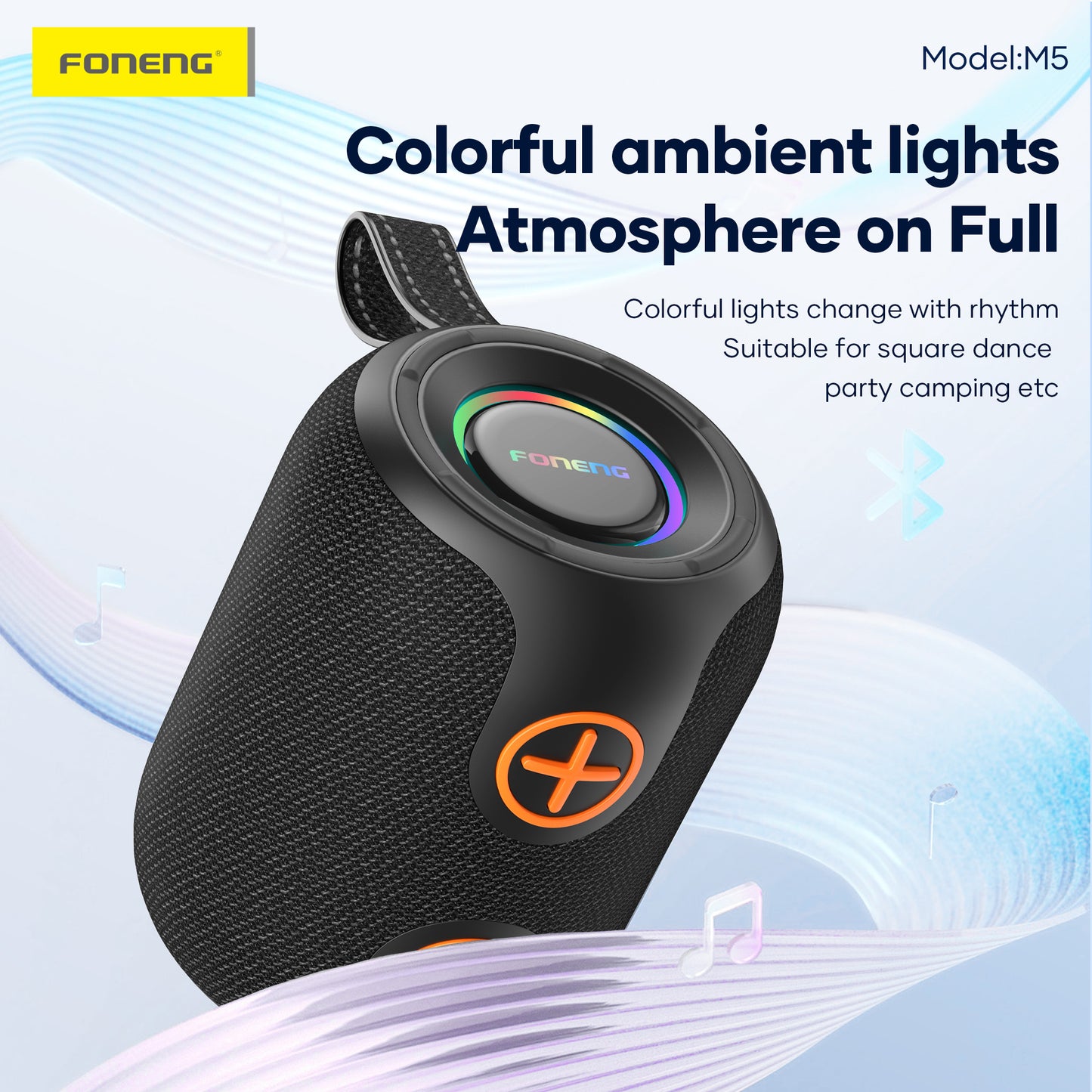 M5 Deep Bass Portable Speaker