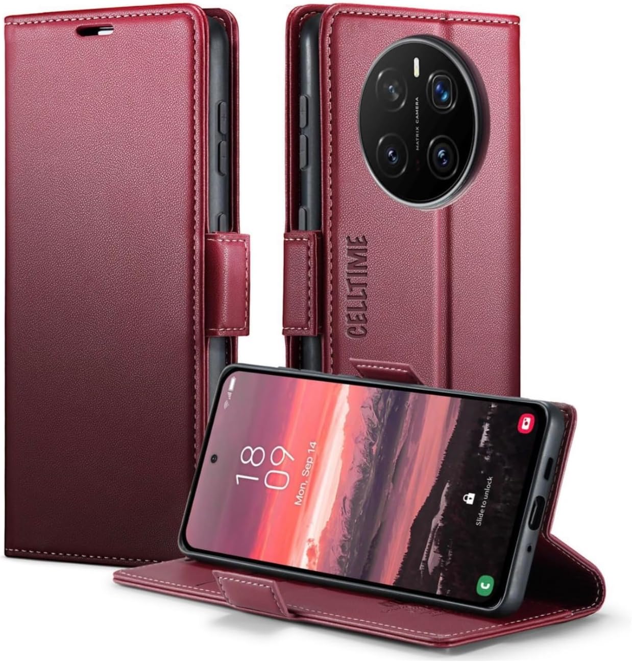 Honor Magic 7 Pro 5G Retro Flip Leather Wallet Cover