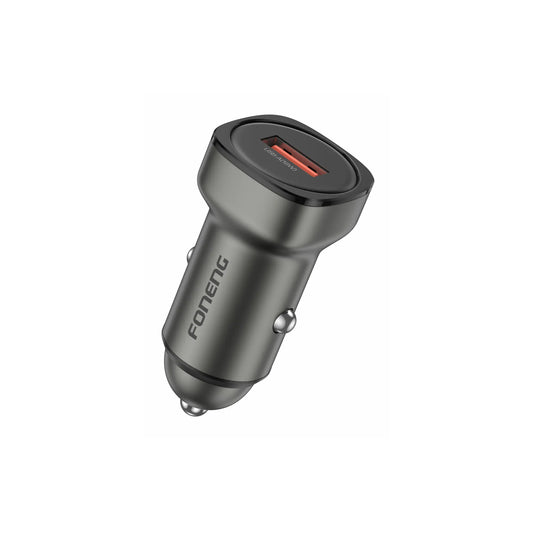 C21 USB-A Zinc Alloy Car Charger (18W)