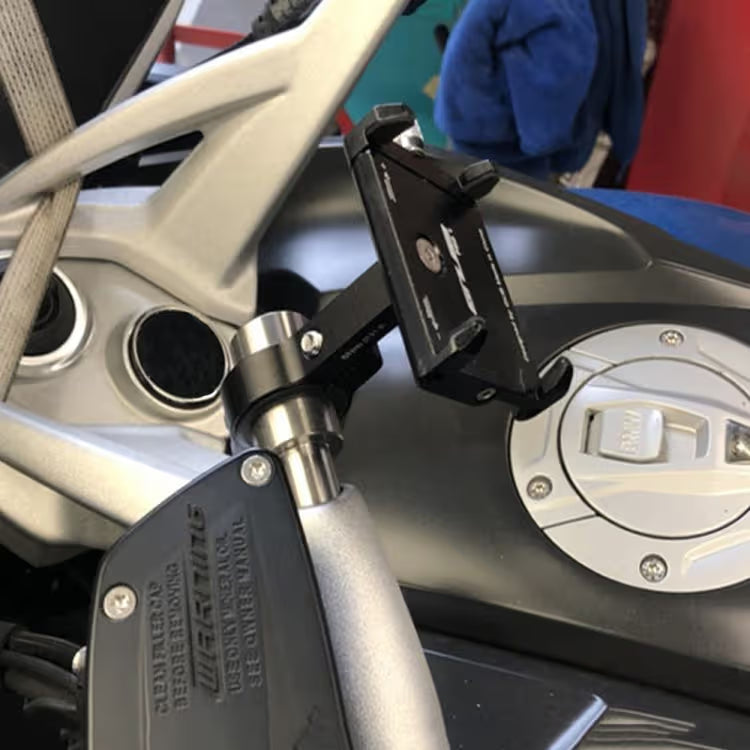 For BMW K1600GT R1200RT M-L012 1 Pair Motorcycle Extension Bar Phone Navigation Holder