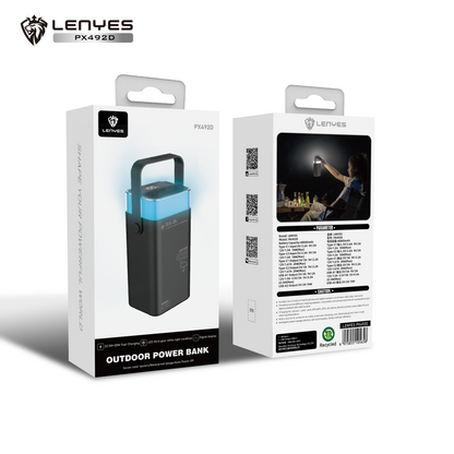 LENYES PX492D Powerbank (40000mAh)