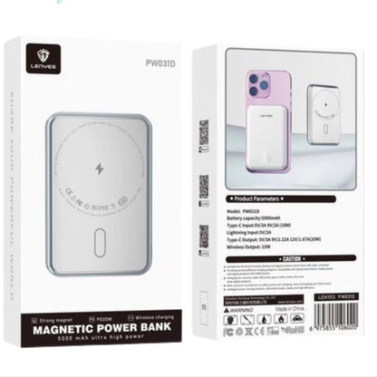 Lenyes PW031D Wireless Power Bank