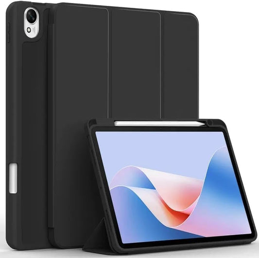 Huawei MatePad SE 11 2024 Folio Case with Tempered Glass Screen Protector