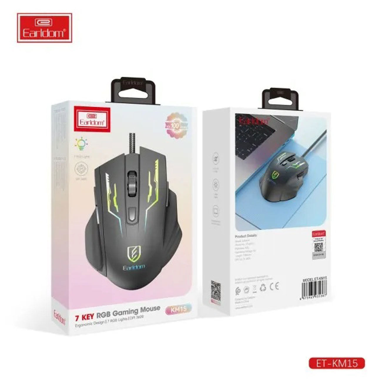 Earldom ET-KM15 Wired Gaming Mouse