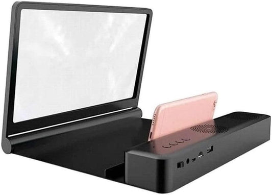 6D Phone Screen Magnifier with Bluetooth Speaker