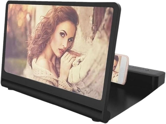 6D Phone Screen Magnifier with Bluetooth Speaker