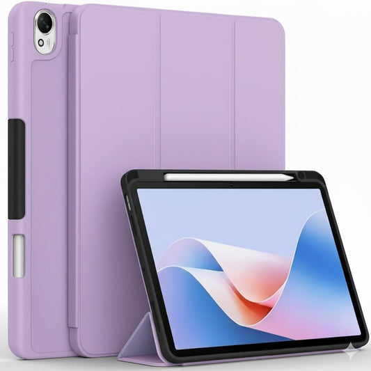 Huawei MatePad SE 11 2024 Folio Case with Tempered Glass Screen Protector