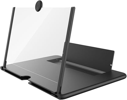 Screen Magnifier for Smartphone – 3D HD Phone Screen Amplifier with Foldable Stand