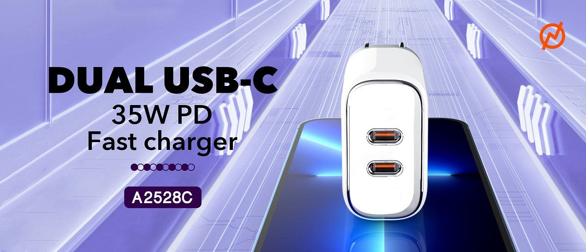 35W Dual USB-C Fast Charger A2528C