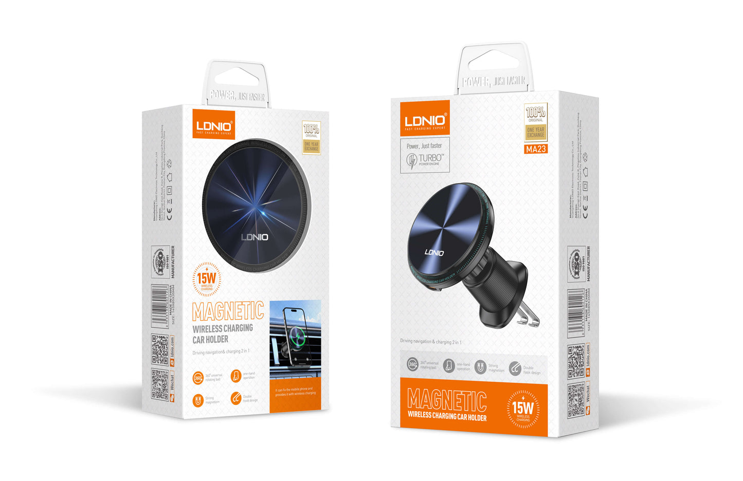 Universal Strong Magnetic Car Holder MA23 Wireless charging