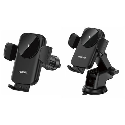 CP118 Wireless Charging Car Phone Holder (15W) (Air Vent/Center Console)