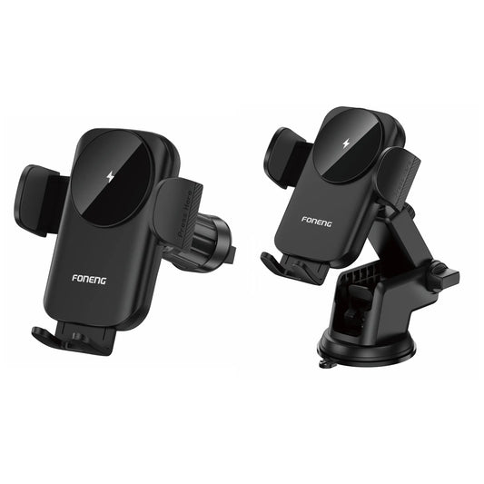 CP118 Wireless Charging Car Phone Holder (15W) (Air Vent/Center Console)