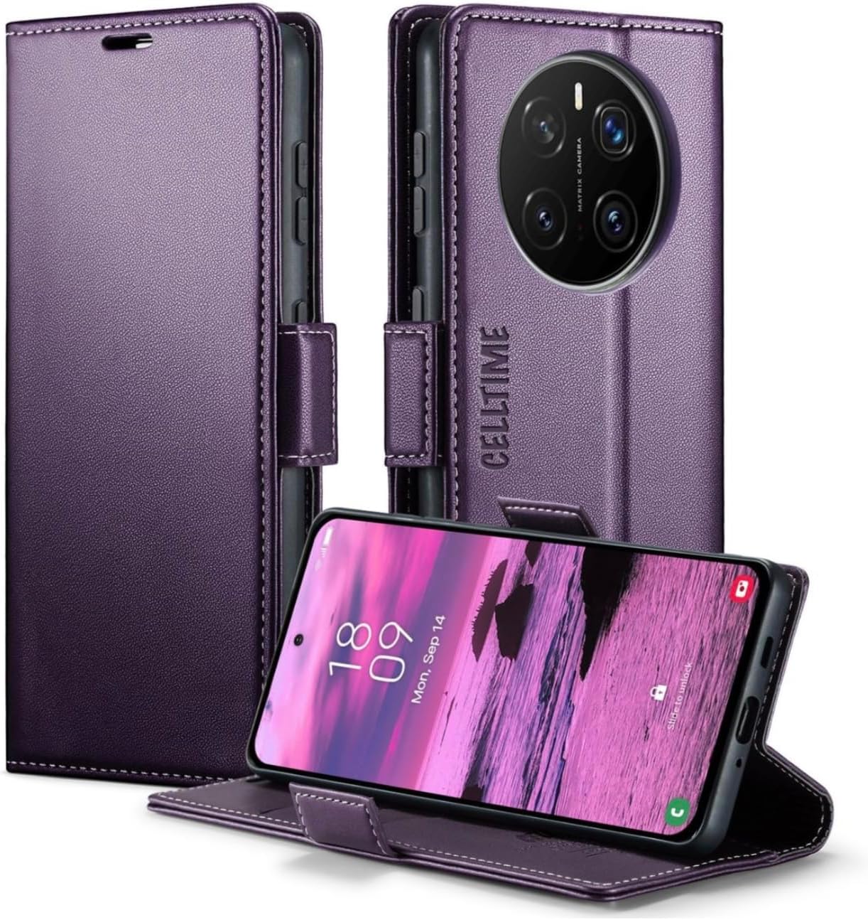 Honor Magic 7 Pro 5G Retro Flip Leather Wallet Cover