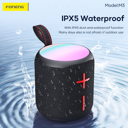 M3 Deep Bass Portable Waterproof Speaker