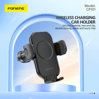 CP101 Wireless Charging Car Phone Holder