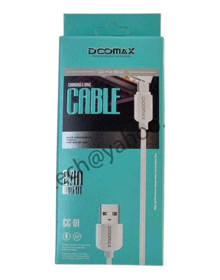 DOOMAX CC-01 High Quality Charging and Sync Cable Micro