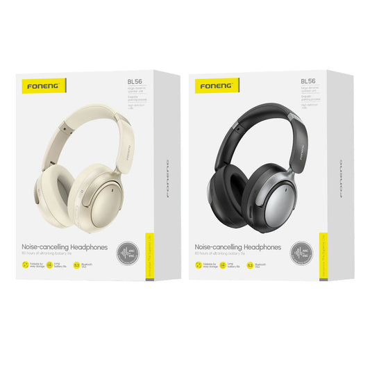 BL56 ANC+ENC Noise Canceling Foldable Bluetooth Headset