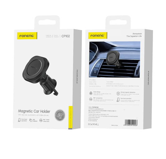 CP102 Magnetic Air Vent Car Phone Holder