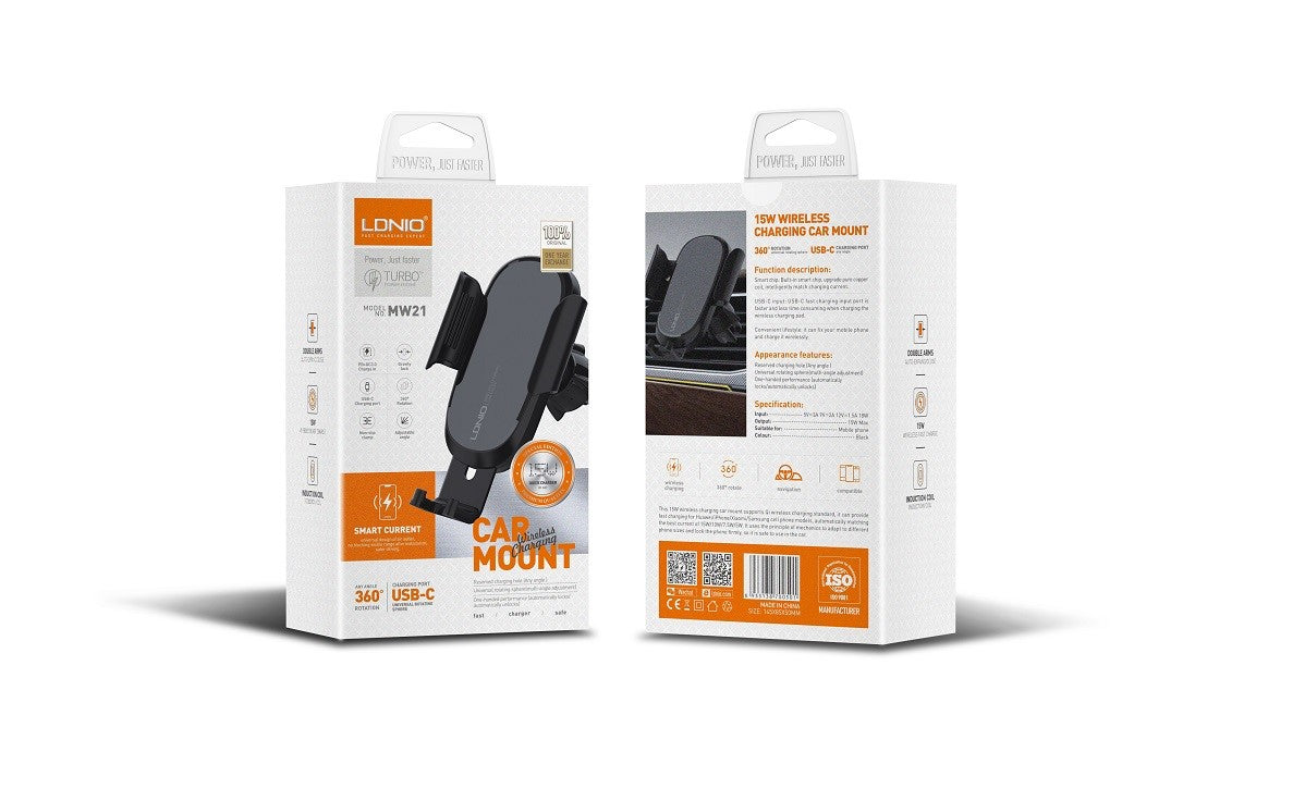 Wireless Charging Car Phone Holder MW21/MW21-1