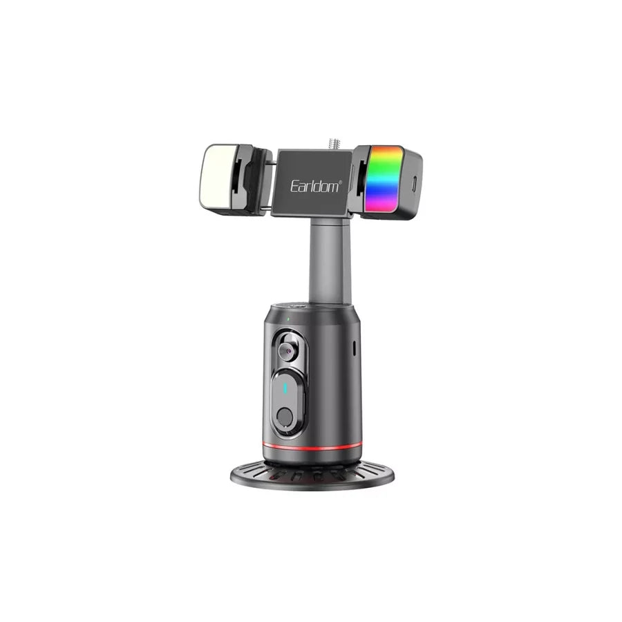 Earldom ET-ZP32 Face Tracking Function Flash Selfie Stick/Tripod Black