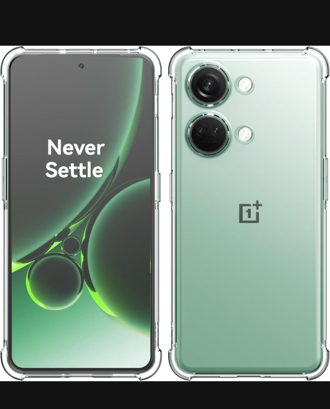 OnePlus Nord 3 5G Clear TPU Four Corners Protective Cover