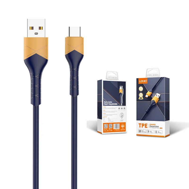 Ldnio LS802 5A Charging Cable From USB To Lightning - 2m
