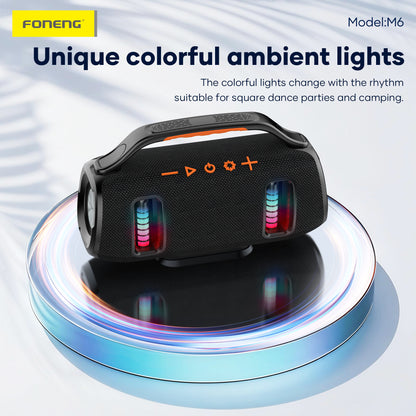 M6 Deep Bass Portable Speaker with Handle