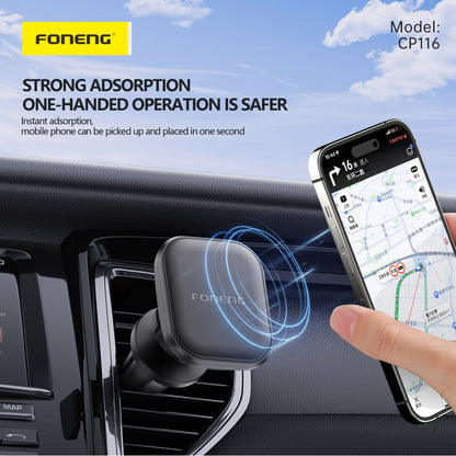 CP116 Magnetic Car Phone Holder (Air Vent/Center Console)