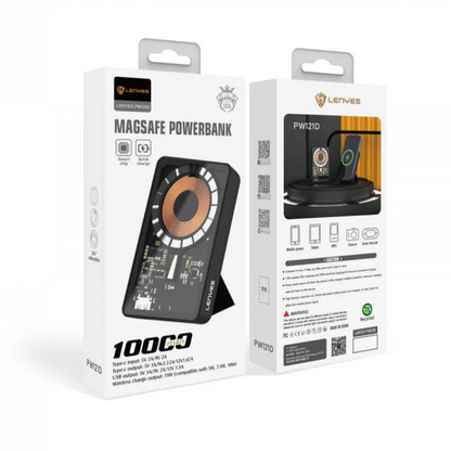 Lenyes PW121D 10000mAh MagSafe Power Bank