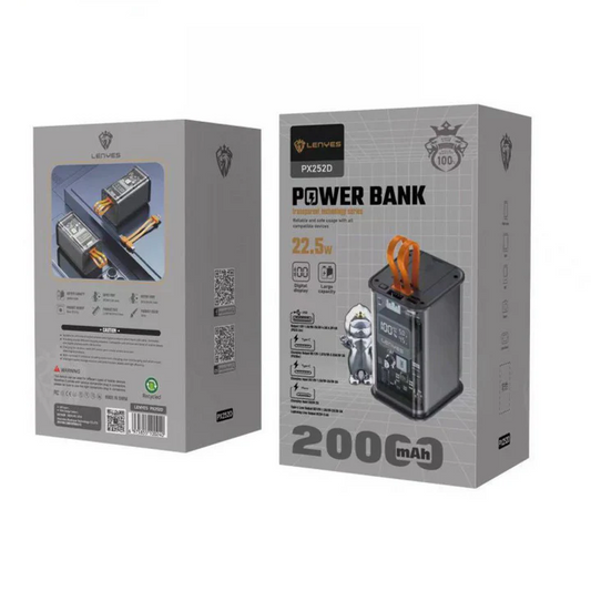 Lenyes PX252D 20000mAh Power Bank